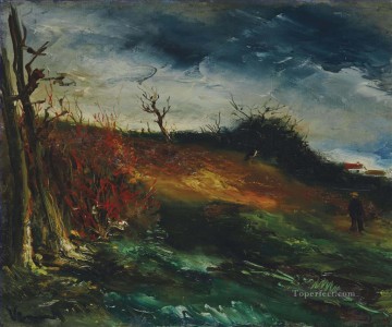 Maurice de Vlaminck Painting - Landscape 3 Maurice de Vlaminck